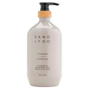 NEW Sand & Fog Teakwood Body Wash / Shower Gel ~ 32 Oz